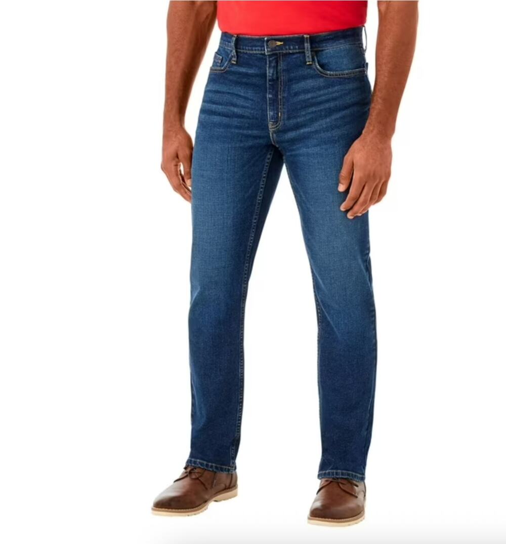 Member's Mark Premium Stretch Denim Jeans Men's Size 32x30 Straight Fit